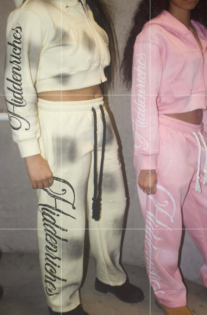 Girls cream Hiddenriches set