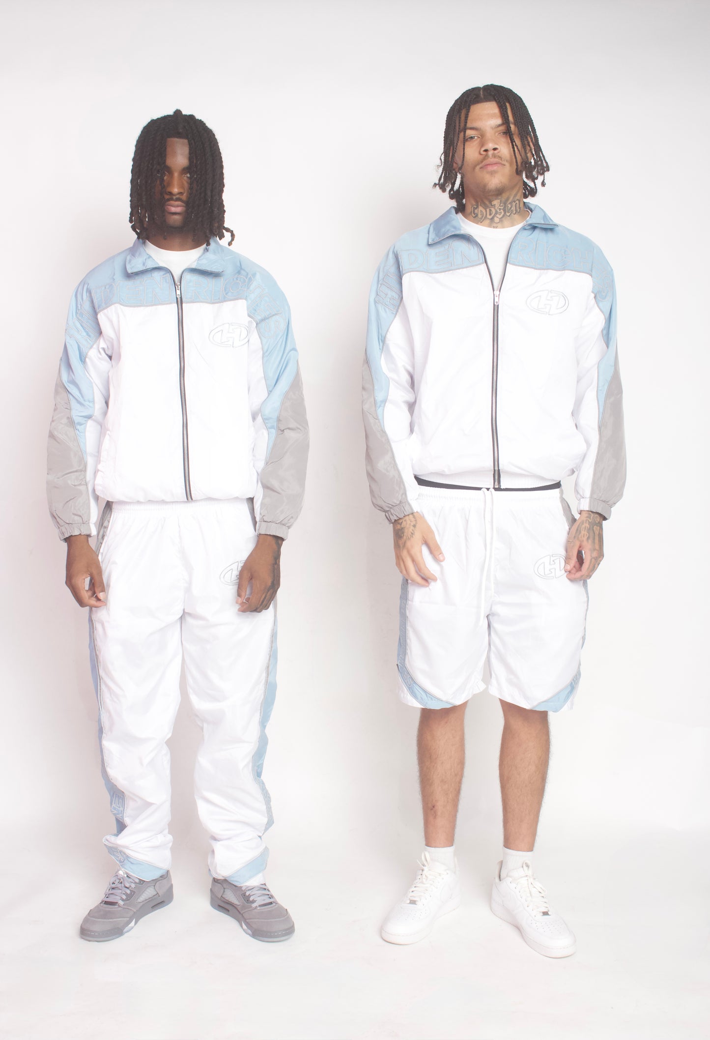 HIDDENRICHES WINDBREAKER SHORTS SETS