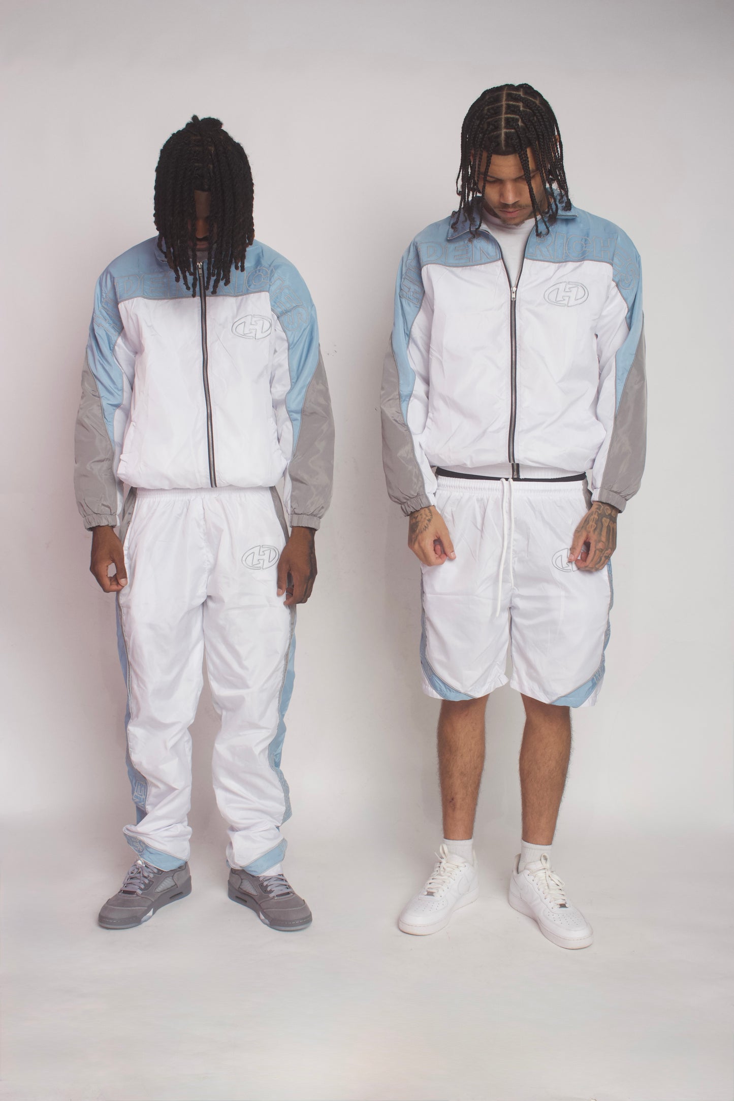 HIDDENRICHES WINDBREAKER SHORTS SETS