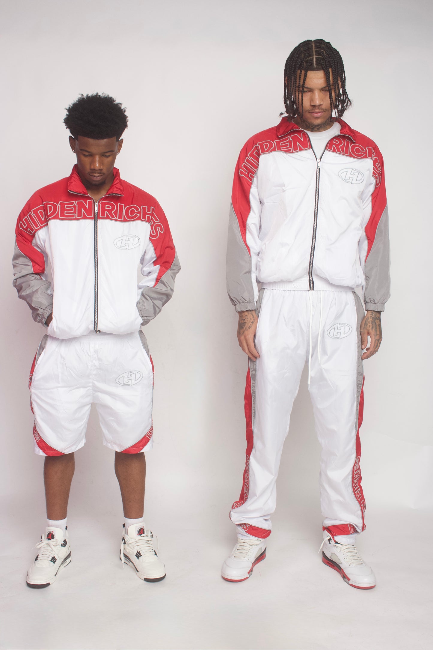 HIDDENRICHES WINDBREAKER SHORTS SETS